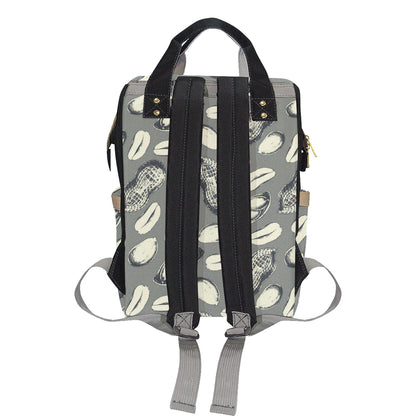 Peanut Pattern Print Design A01 Diaper Bag Backpack