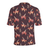 Rodeo Pattern Print Design A01 Men Polo Shirt