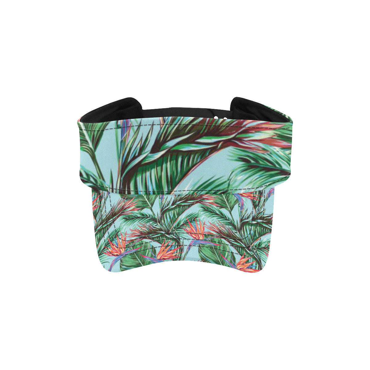 Bird Of Paradise Pattern Print Design BOP01 Unisex Sun Visor