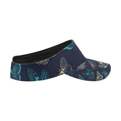 Monarch Butterfly Pattern Print Design 01 Unisex Sun Visor