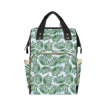 Palm Leaves Pattern Print Design PL06 Diaper Bag Backpack