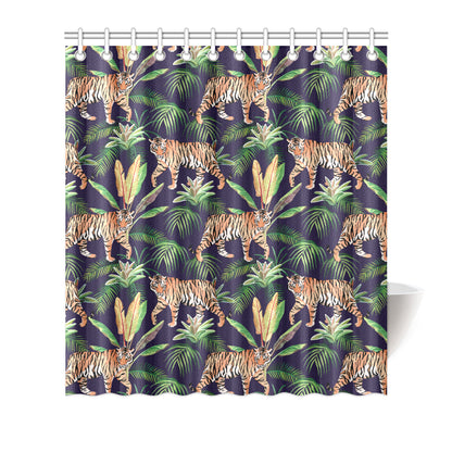 Tiger Jungle Shower Curtain