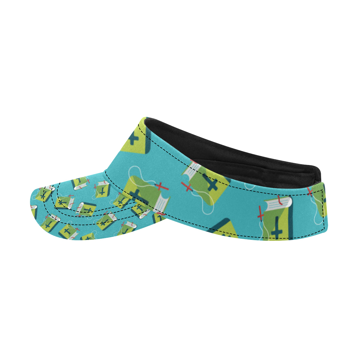 Bible Pattern Print Design 01 Unisex Sun Visor