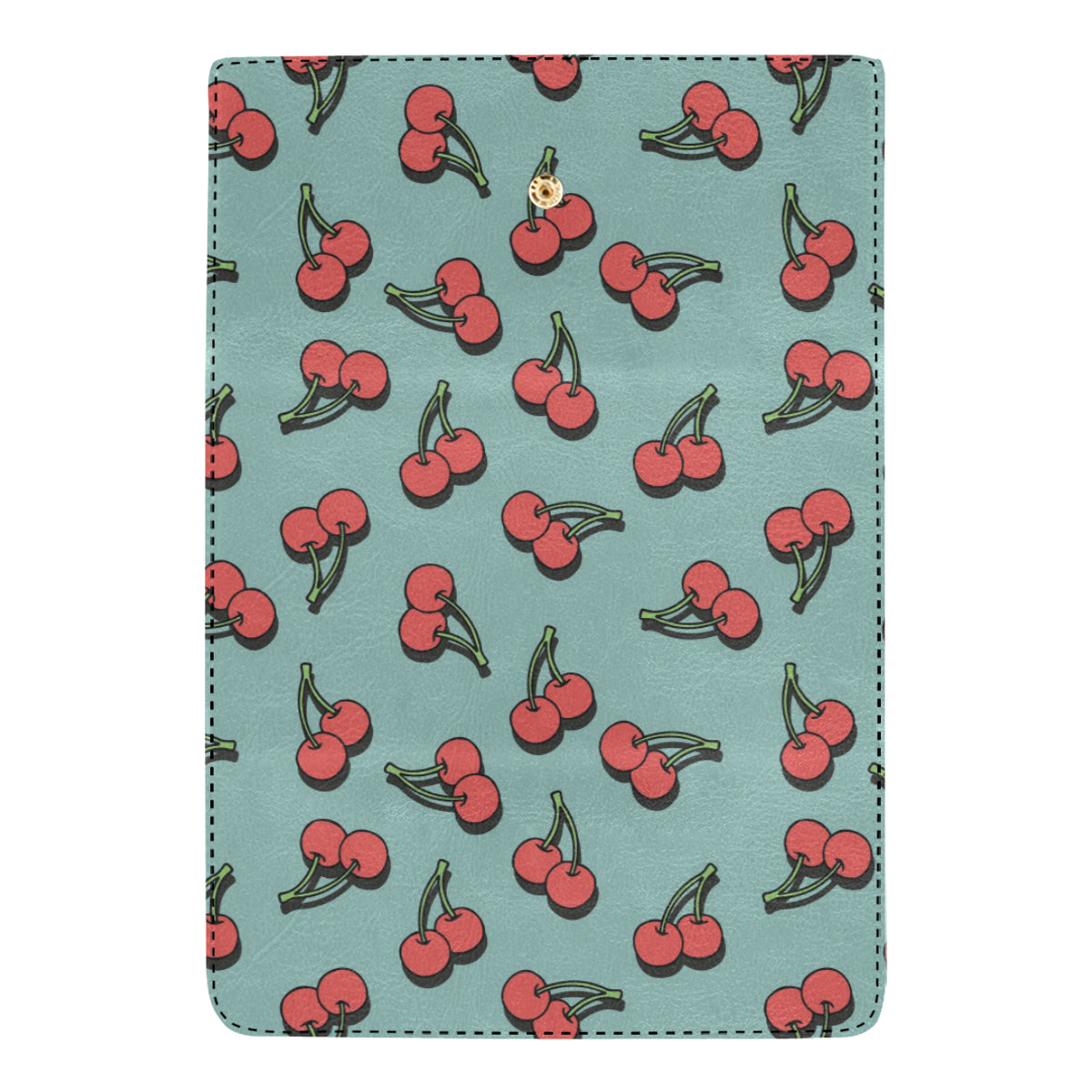 Cherry Pattern Print Design CH03 Women's Trifold Wallet