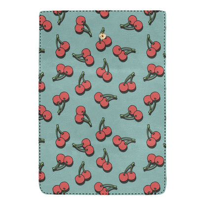 Cherry Pattern Print Design CH03 Women's Trifold Wallet