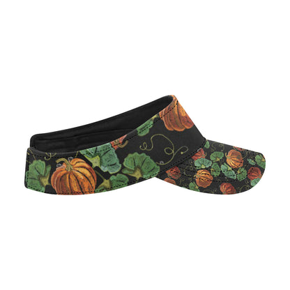 Pumpkin Pattern Print Design A02 Unisex Sun Visor