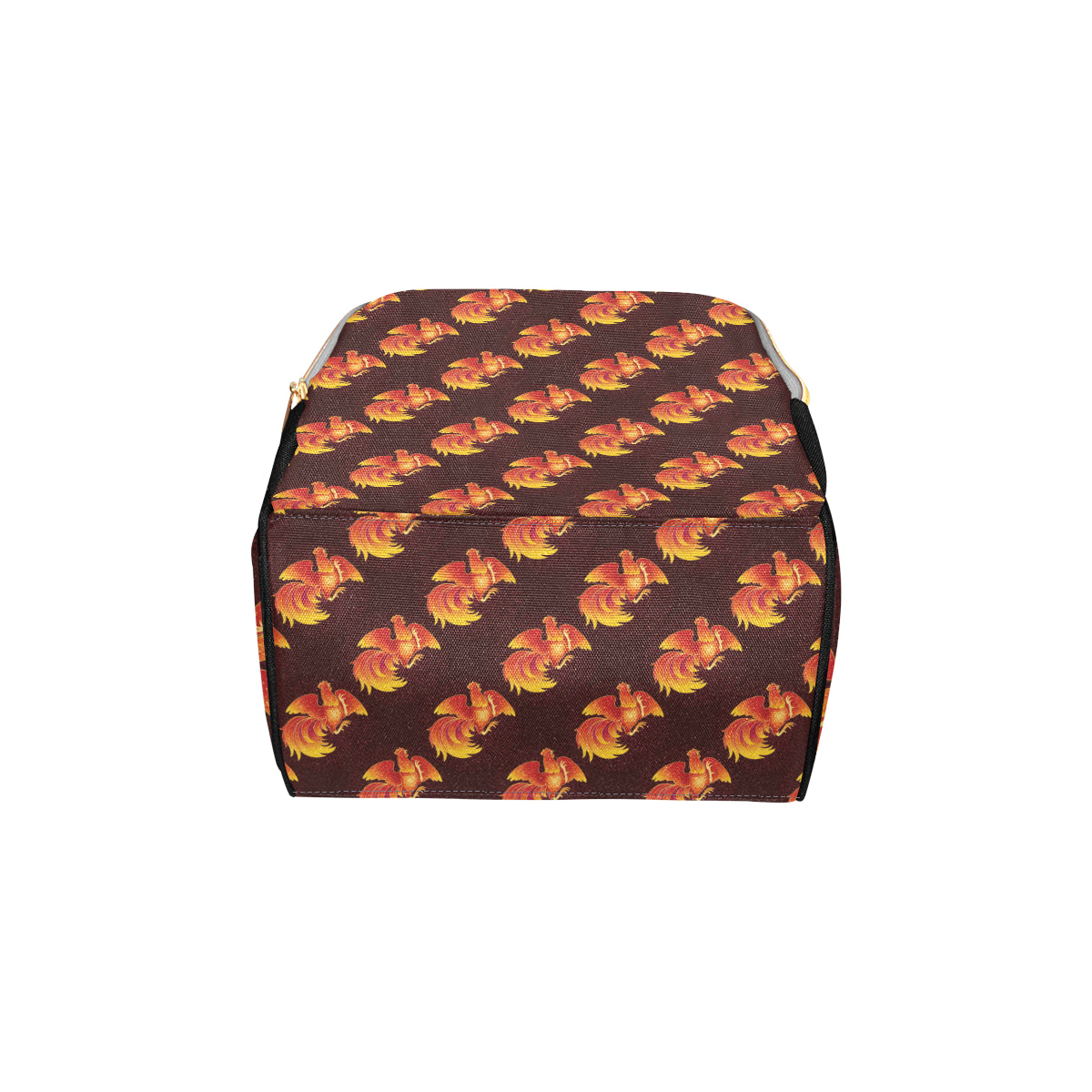 Rooster Pattern Print Design A04 Diaper Bag Backpack