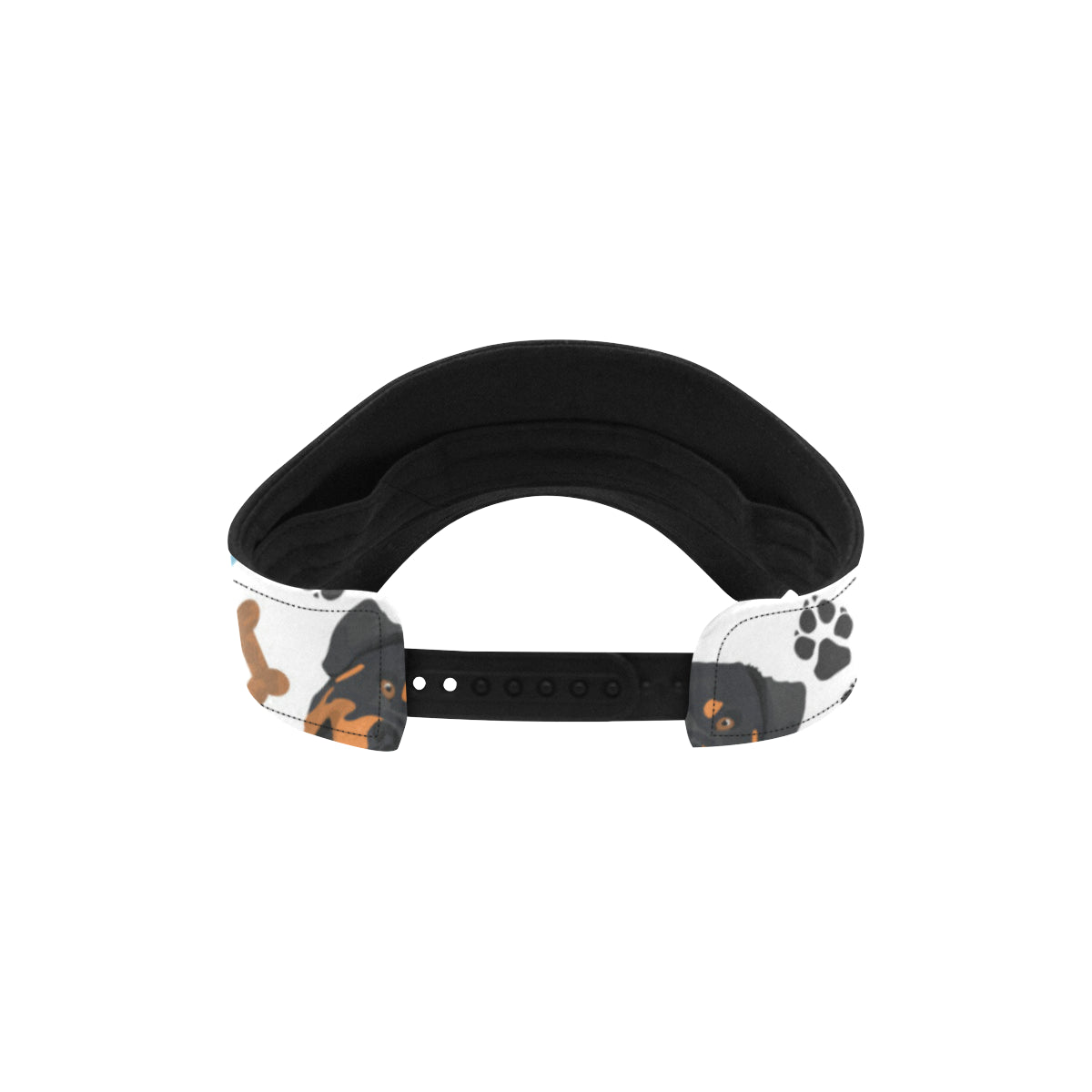 Rottweiler Pattern Print Design A04 Unisex Sun Visor
