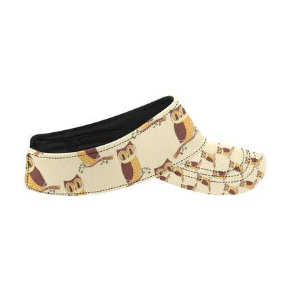 Owl Pattern Print Design A07 Unisex Sun Visor