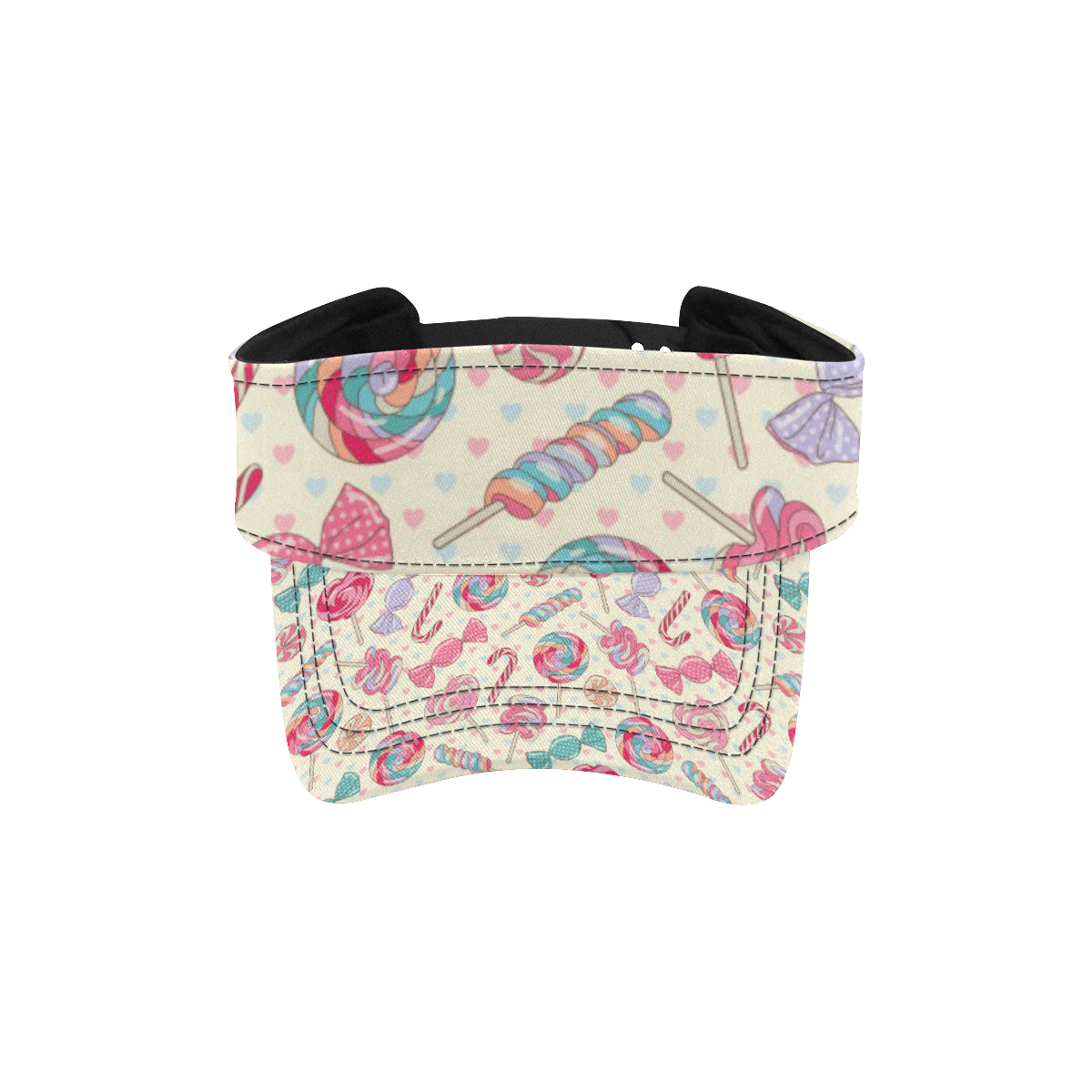 Candy Pattern Print Design CA04 Unisex Sun Visor