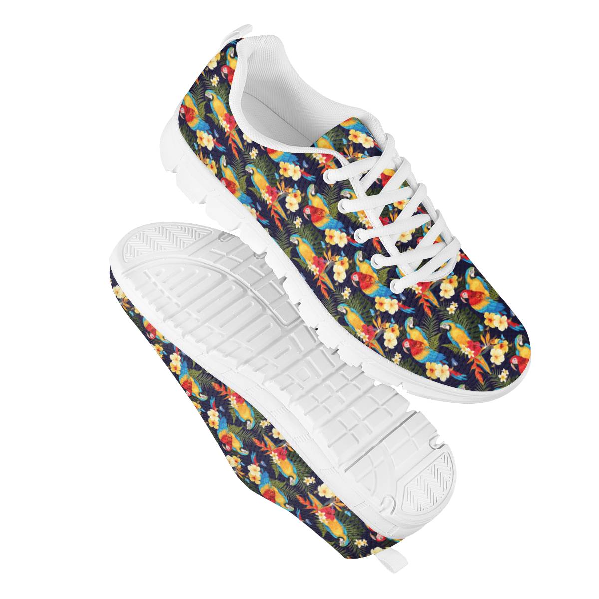 Parrot Themed Design Women Sneakers