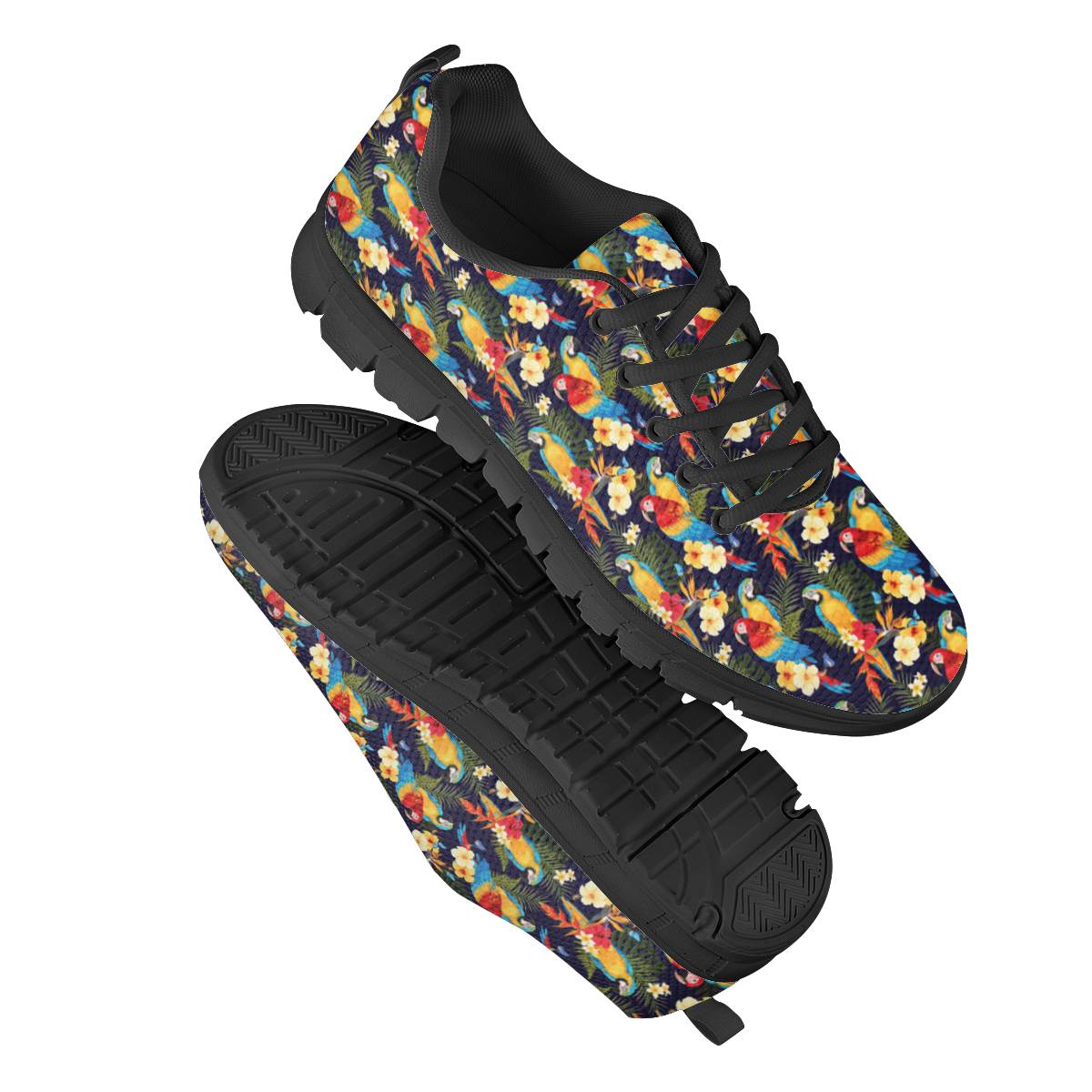 Parrot Themed Design Women Sneakers
