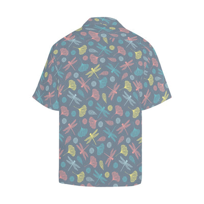 Dragonfly Print Design LKS403 Men's Men's Hawaiian Shirt