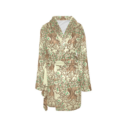 Celtic Tree of life Women's Fleece Robe