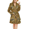 Tiger Print Design LKS302 Women's Fleece Robe