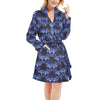 Taurus Print Design LKS302 Women's Fleece Robe