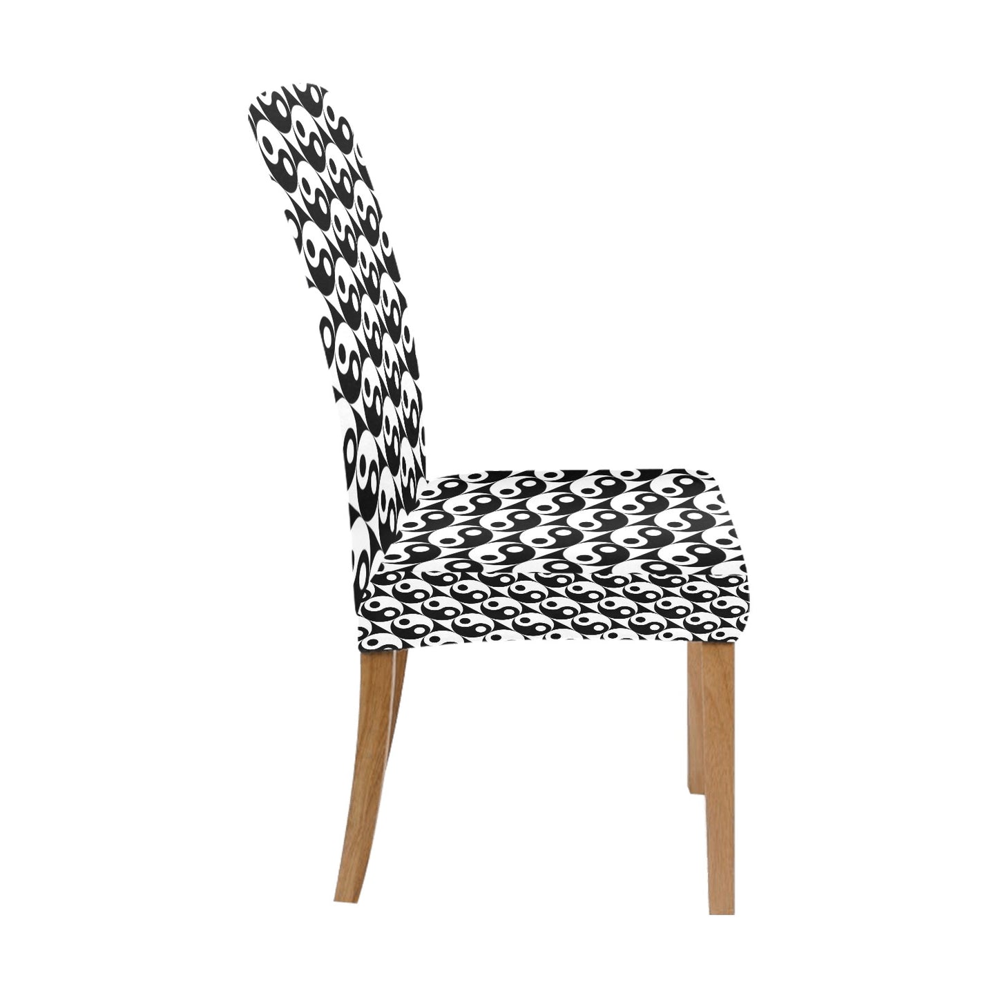 Yin Yang Print Design LKS304 Dining Chair Slipcover
