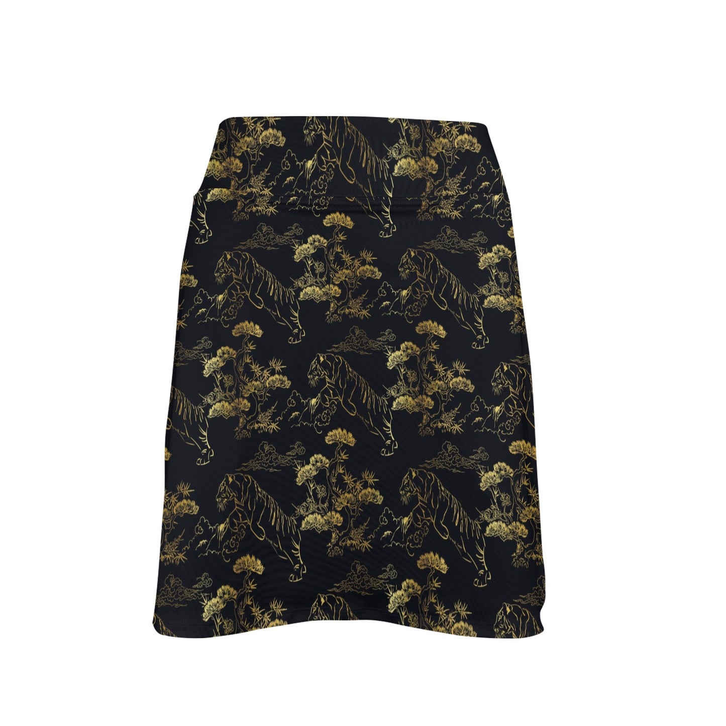 Tiger Japan Style Print Design LKS305 17" Golf & Pickleball Skort with Pockets