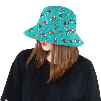 Russell Terriers Print Design LKS309 Unisex Bucket Hat