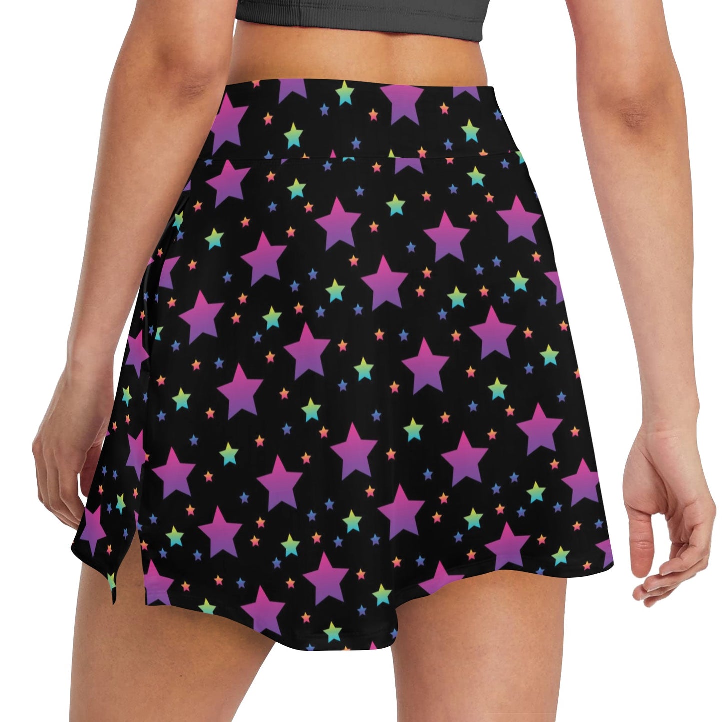 Star Print Design LKS305 17" Golf & Pickleball Skort with Pockets