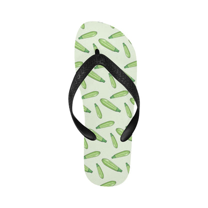 Zucchini Print Design LKS302 Flip Flops
