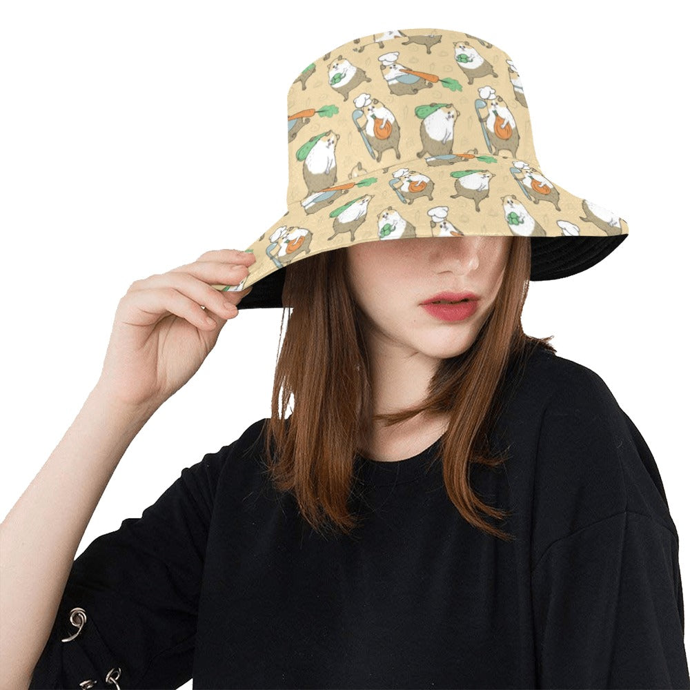 Guinea Pig Print Design LKS401 Unisex Bucket Hat
