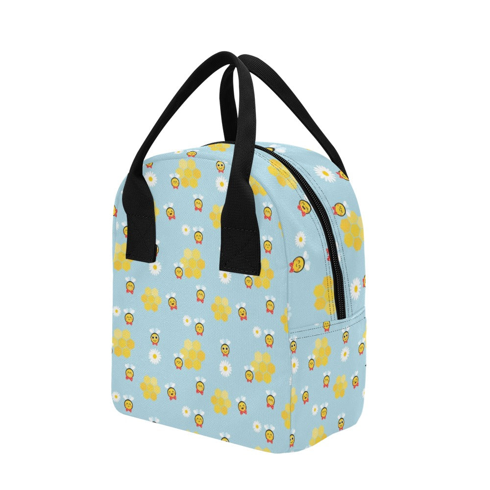 Bee Cute Print Design LKS304 Insulated Lunch Bag