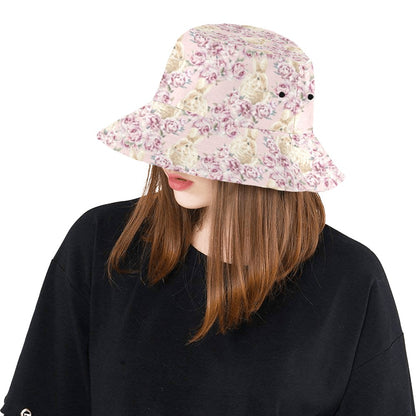 Rabbit Print Design LKS403 Unisex Bucket Hat