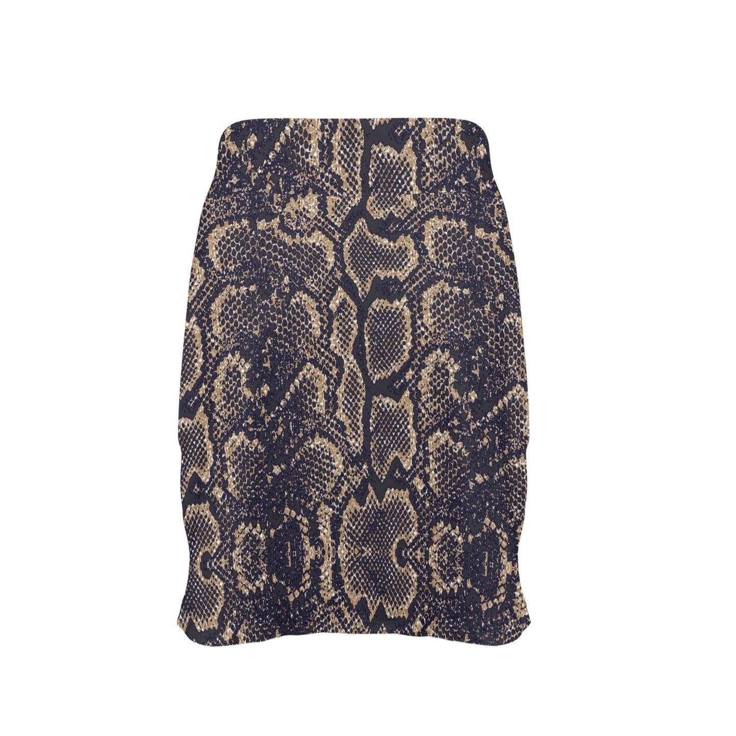 Snake Skin Pattern Print 17" Golf & Pickleball Skort with Pockets