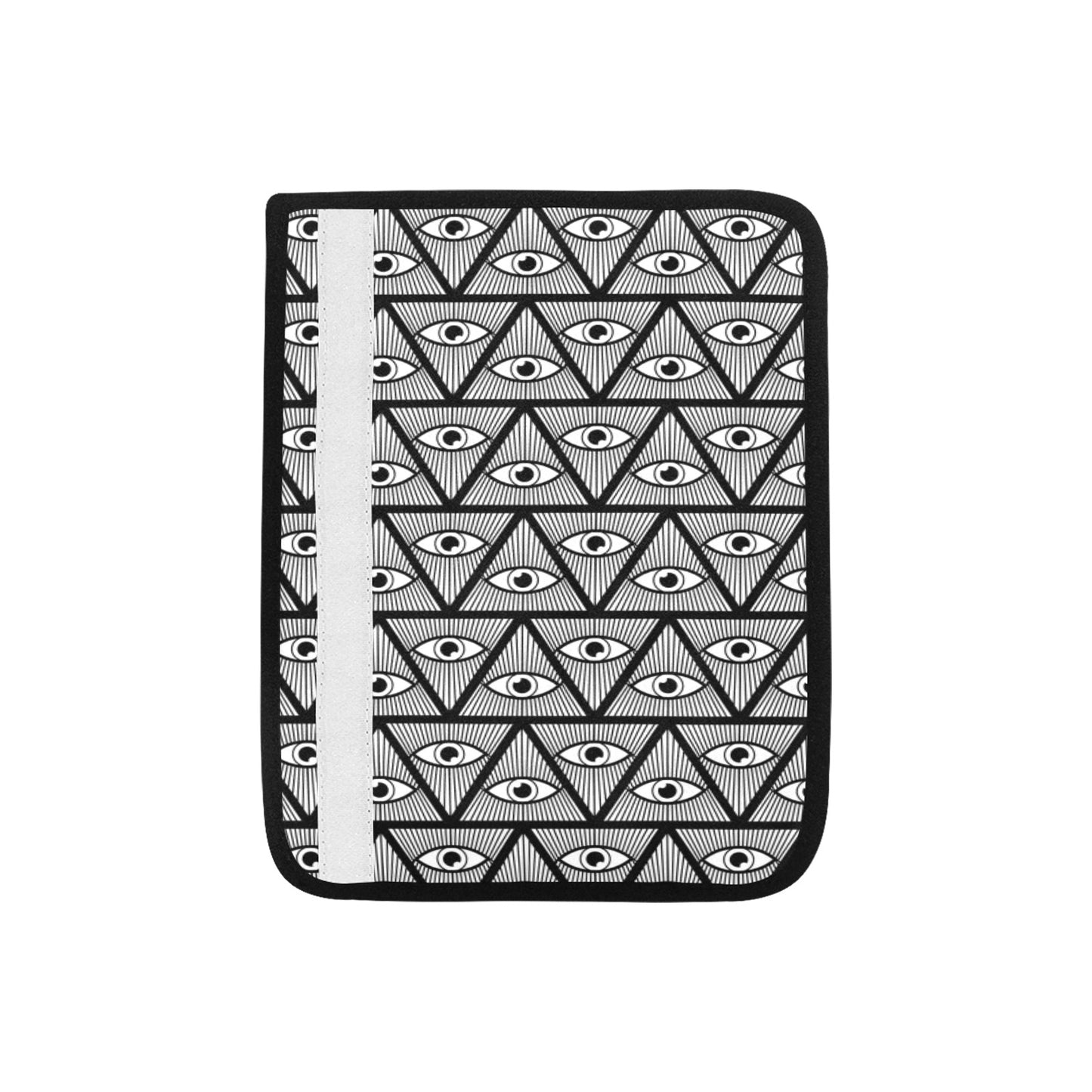Third Eye Pattern Print Design LKS304 Car Seat Belt Cover
