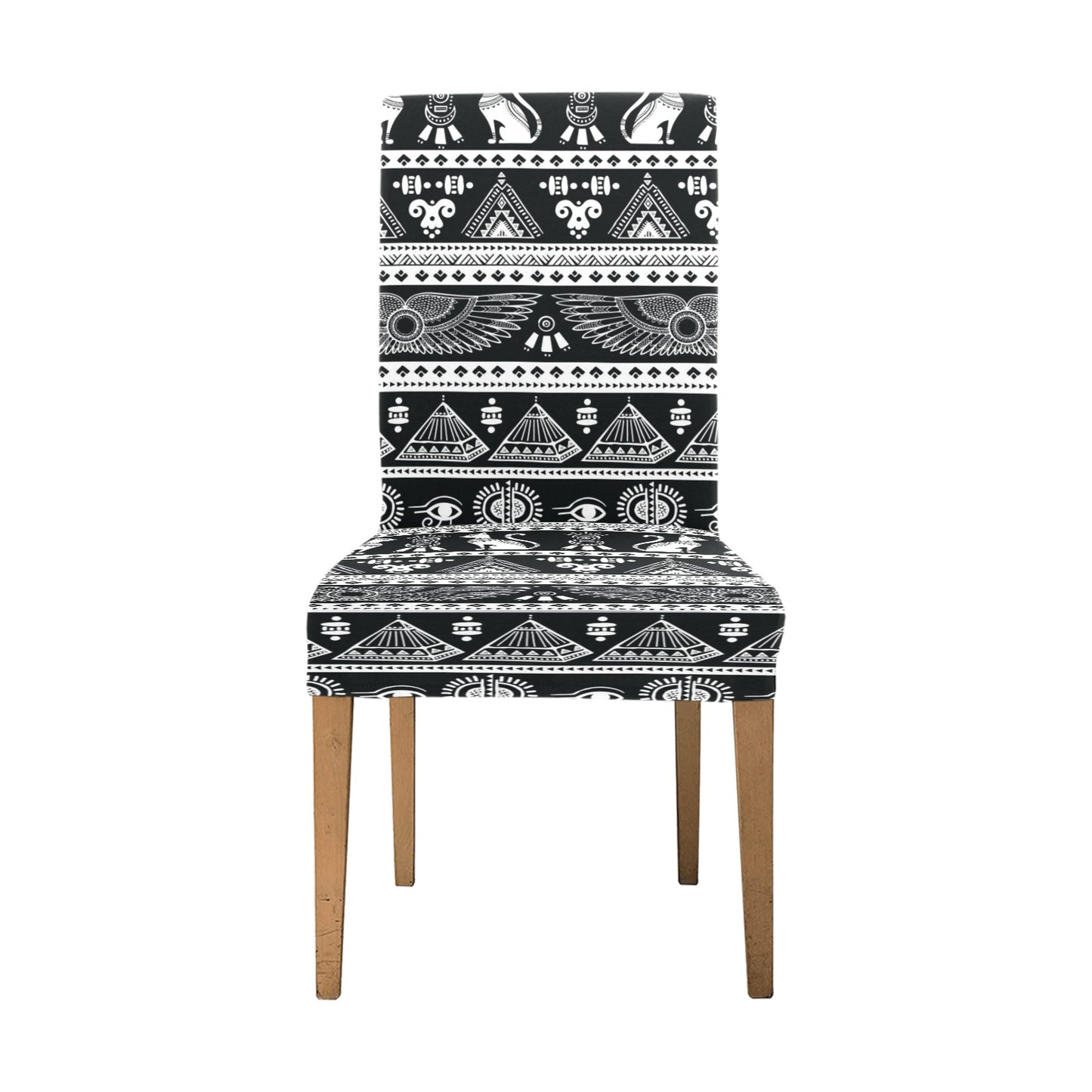 Tribal Pattern Print Design LKS305 Dining Chair Slipcover