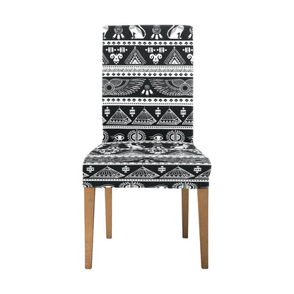 Tribal Pattern Print Design LKS305 Dining Chair Slipcover