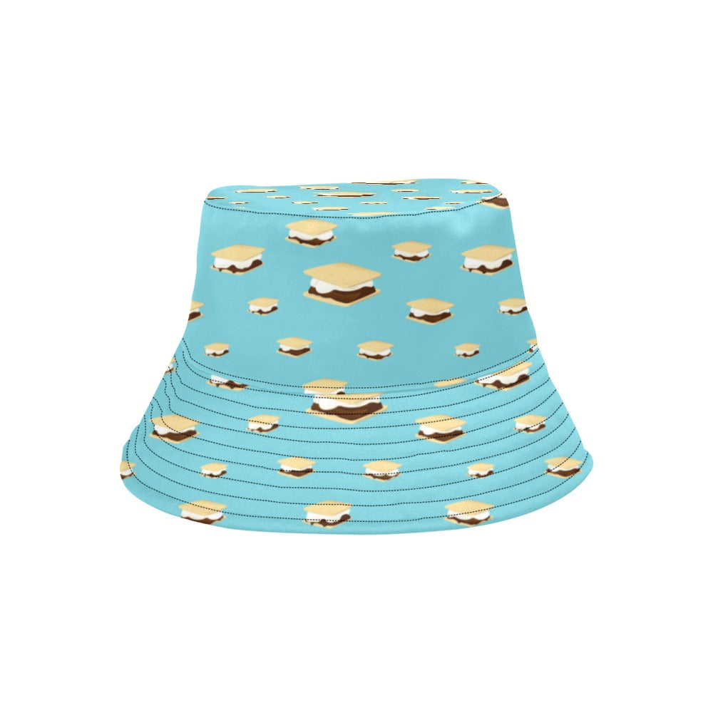 S_Mores Print Design LKS302 Unisex Bucket Hat