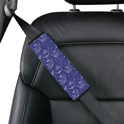 Manta Ray Print Design LKS401 Car Seat Belt Cover