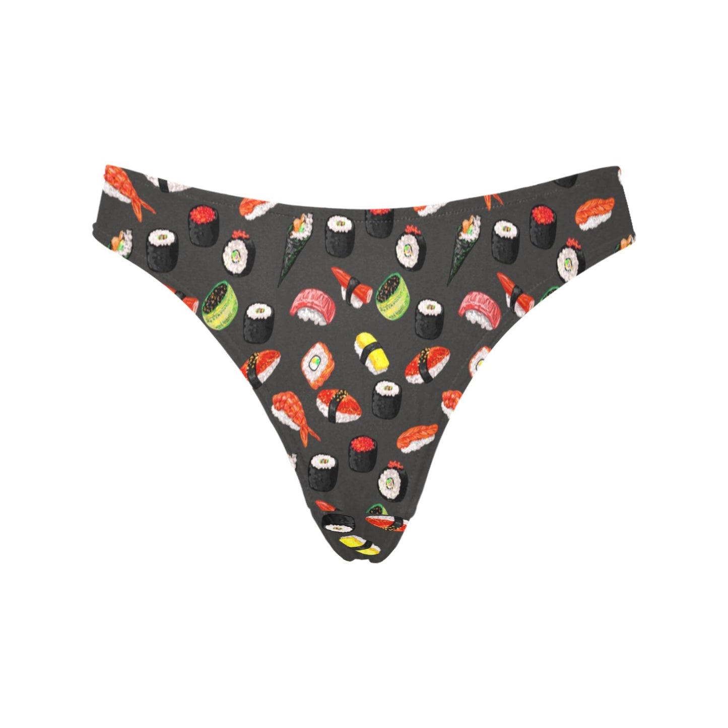 Sushi Design Print Women's Thongs