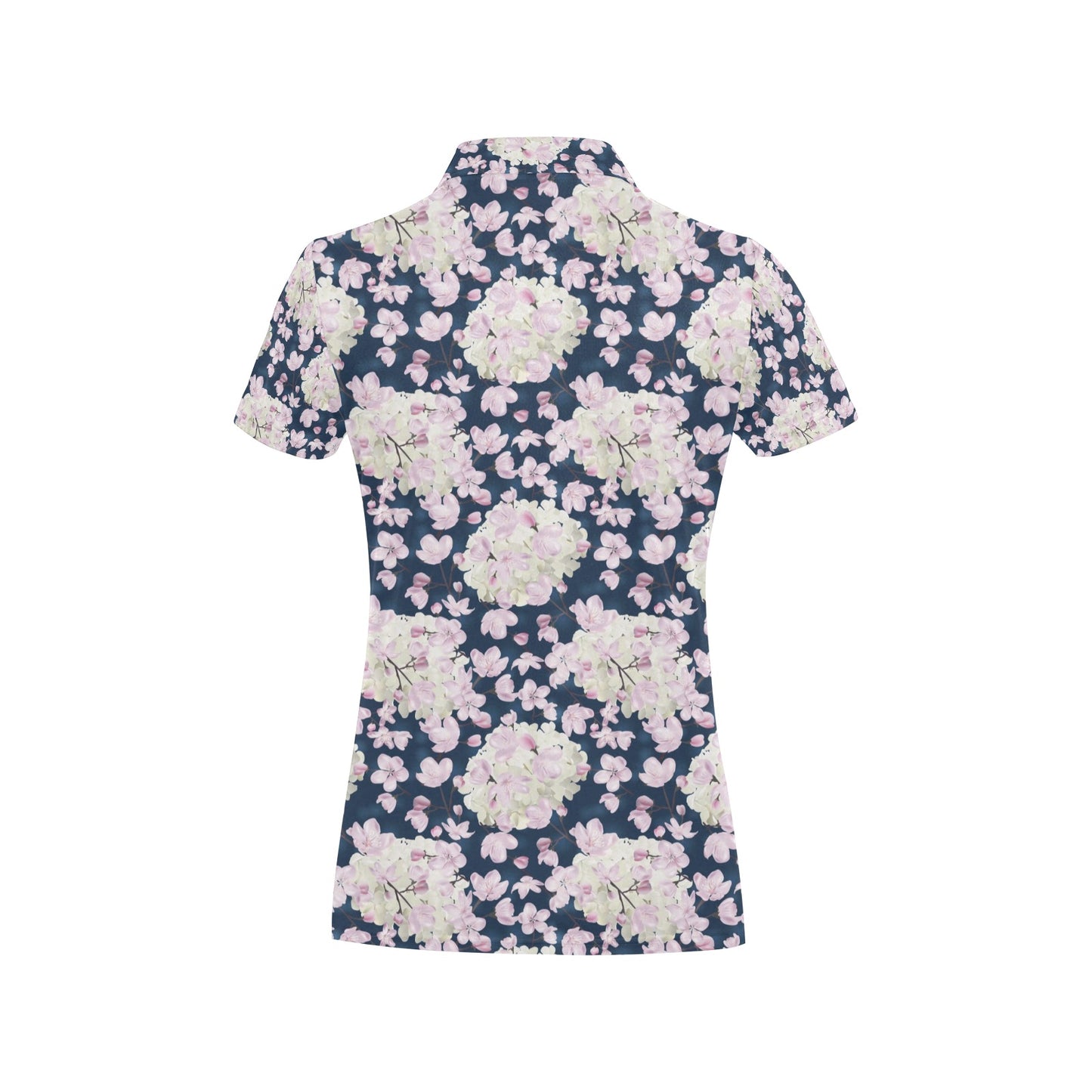 Sakura Print Design LKS305 Women's Polo Shirt