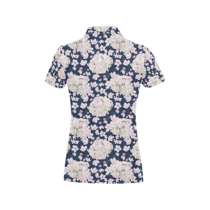 Sakura Print Design LKS305 Women's Polo Shirt