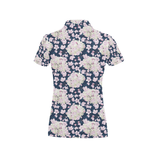 Sakura Print Design LKS305 Women's Polo Shirt