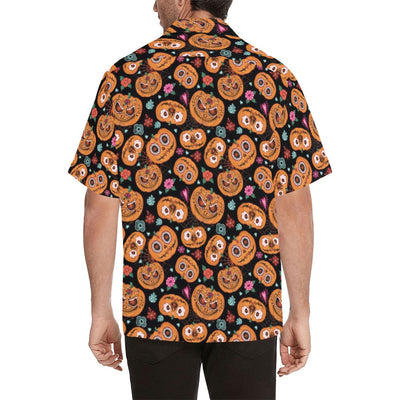 Halloween Print Design LKS402 Men's Men's Hawaiian Shirt