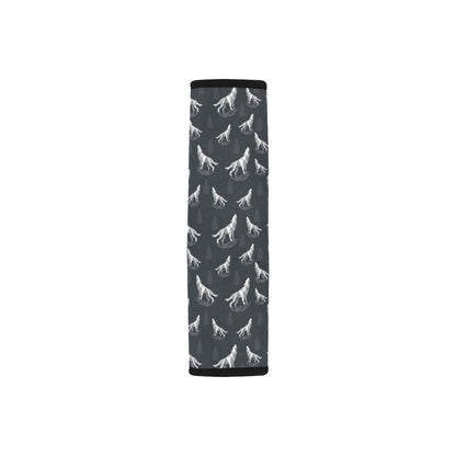 Wolf Print Design LKS303 Car Seat Belt Cover