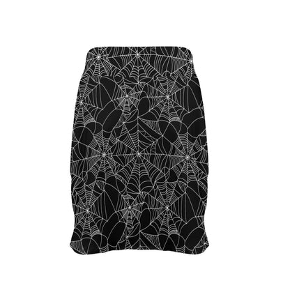 Spider Web Print Design LKS301 17" Golf & Pickleball Skort with Pockets