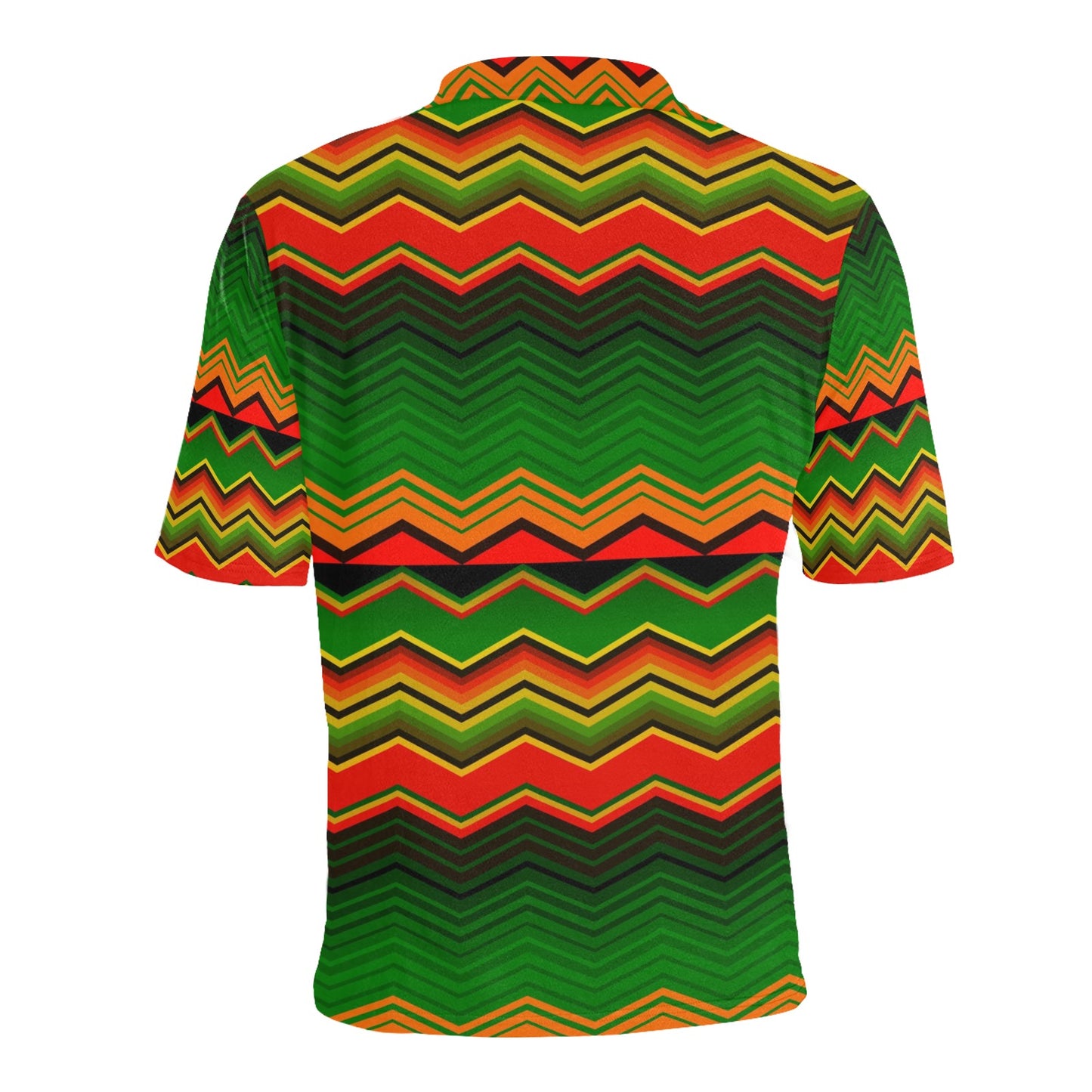 Serape Print Design LKS306 Men Polo Shirt