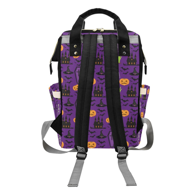 Halloween Print Design LKS403 Diaper Bag Backpack