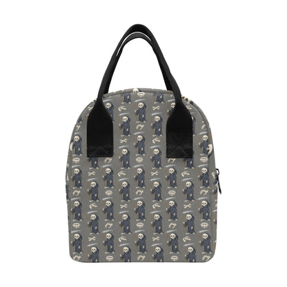 Skeleton Print Design LKS308 Insulated Lunch Bag