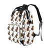 Violin Print Design LKS405 Diaper Bag Backpack