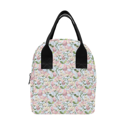 Sweet Pea Print Design LKS304 Insulated Lunch Bag