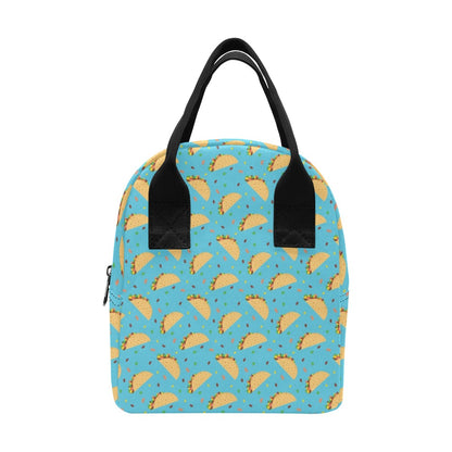 Taco Print Design LKS303 Insulated Lunch Bag