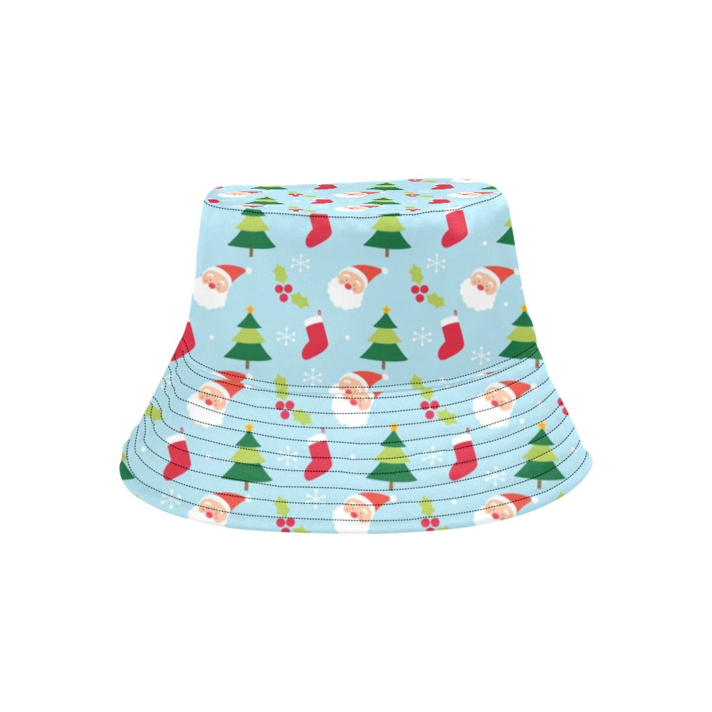 Santa Themed Print Design LKS301 Unisex Bucket Hat