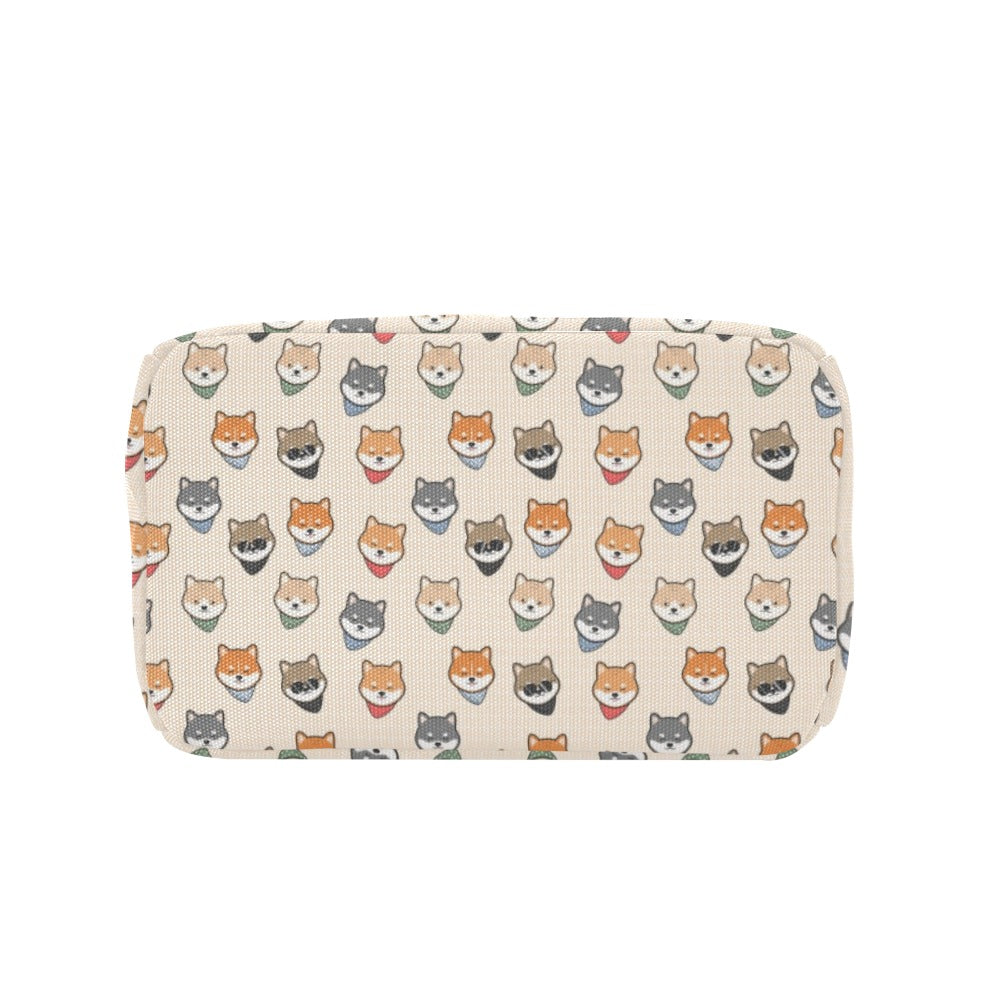 Shiba Inu Print Design LKS3010 Insulated Lunch Bag