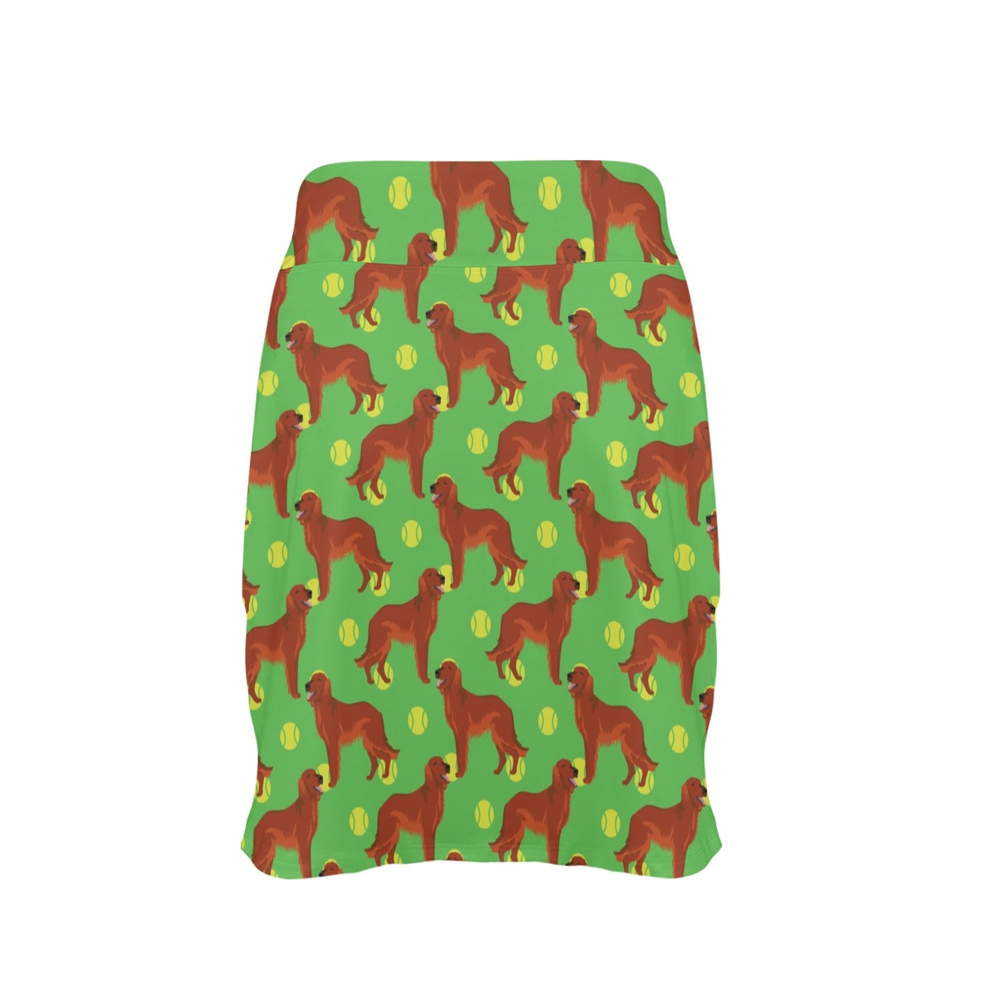 Setters Irish Print Design LKS302 17" Golf & Pickleball Skort with Pockets